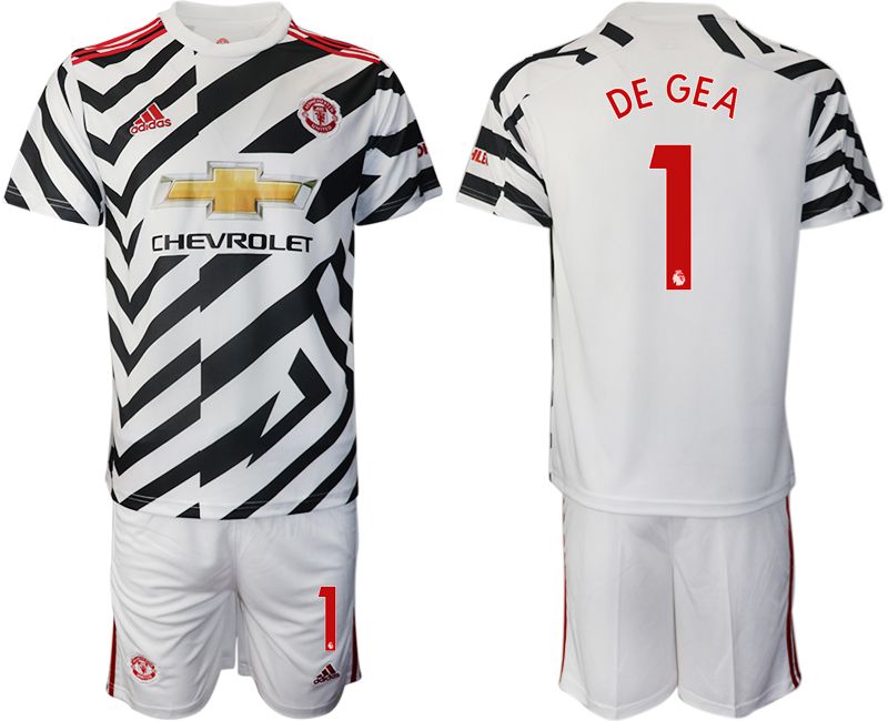 Men 2020-2021 club Manchester united away #1 white Soccer Jerseys->ac milan jersey->Soccer Club Jersey